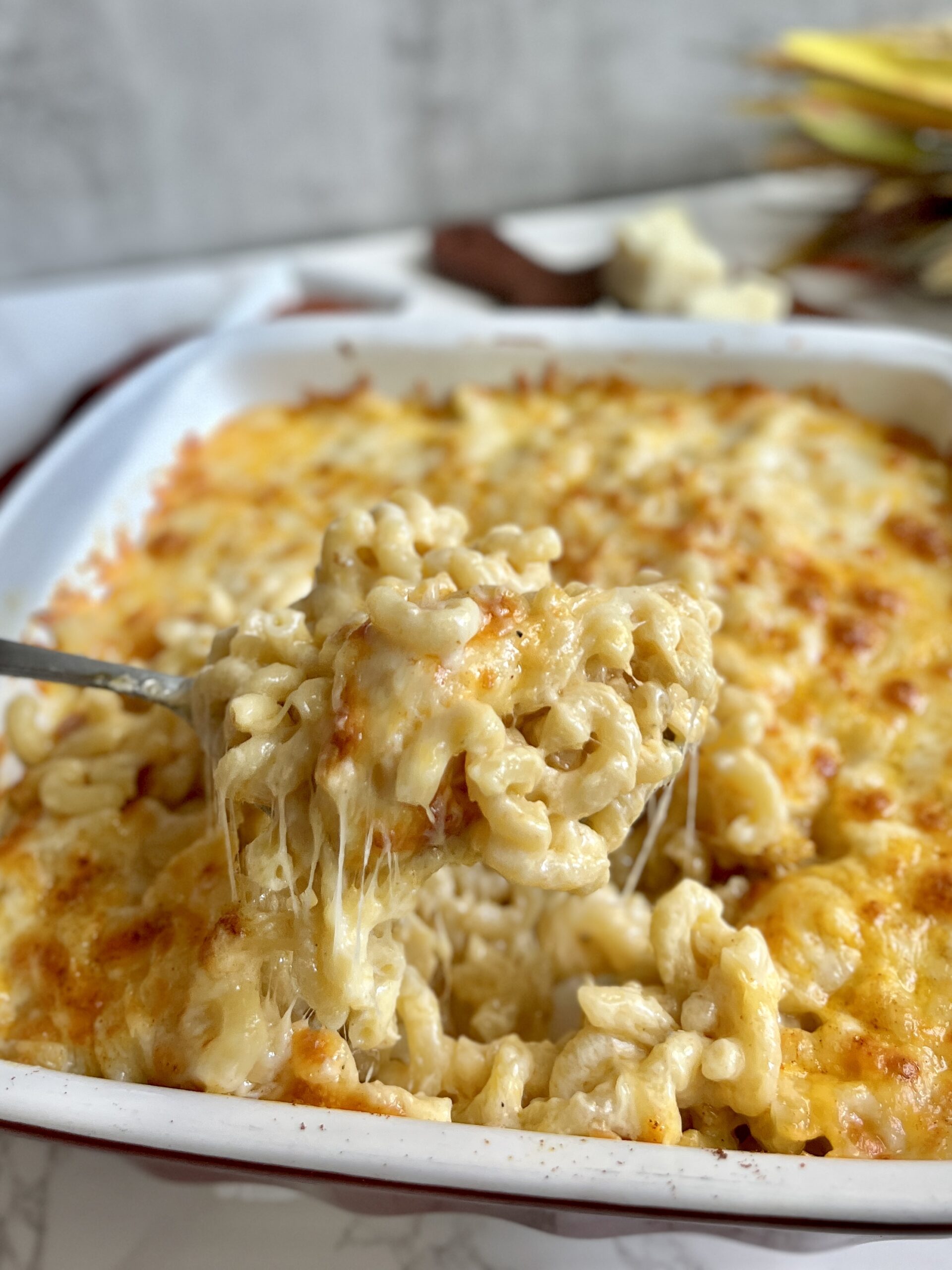 Easy Baked Mac and Cheese - Knead the Recipe